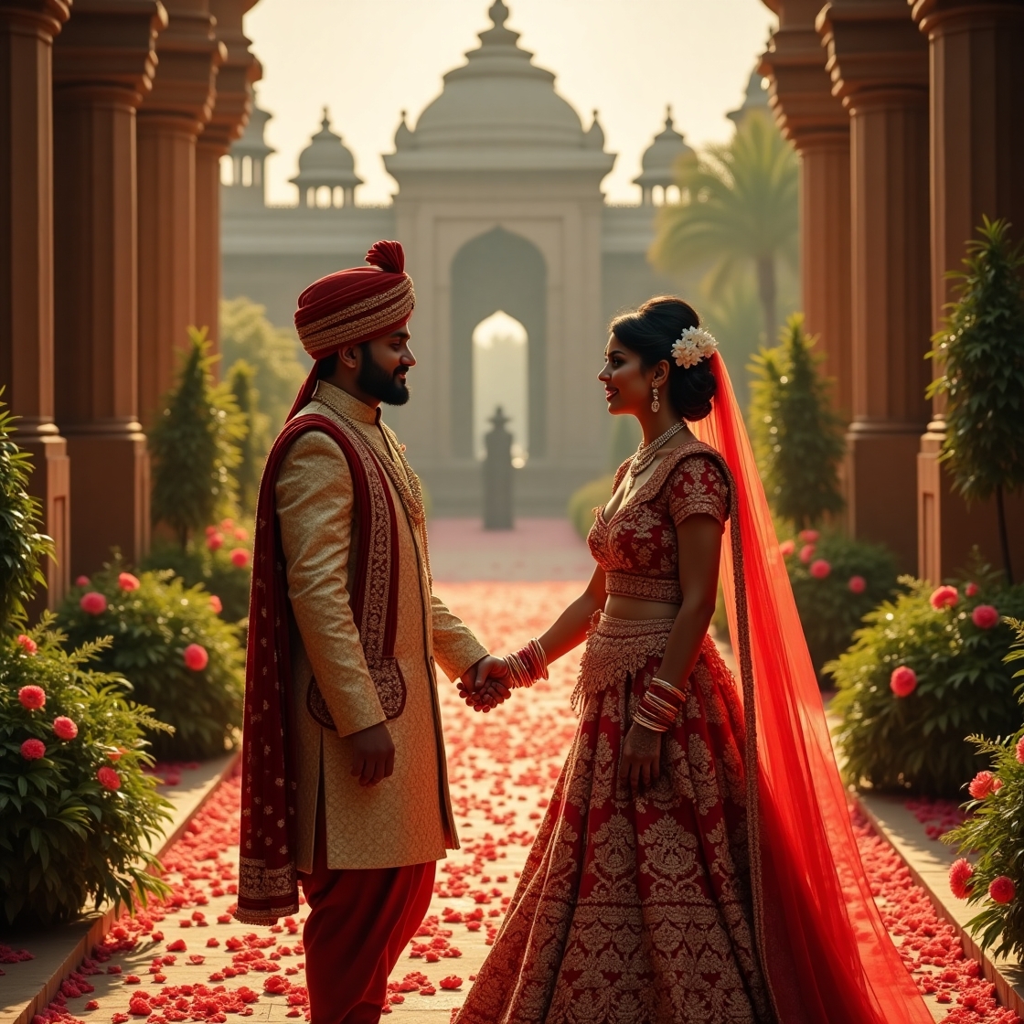 Flux_Dev_A_majestic_cinematic_groom_and_bride_standing_in_two__0